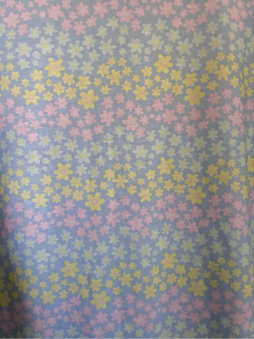 NWT Cat & Jack Strawberry Rainbow Star Floral Sleep Tee Lot of 2 Sz L